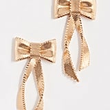 Kate spade christmas bow earrings