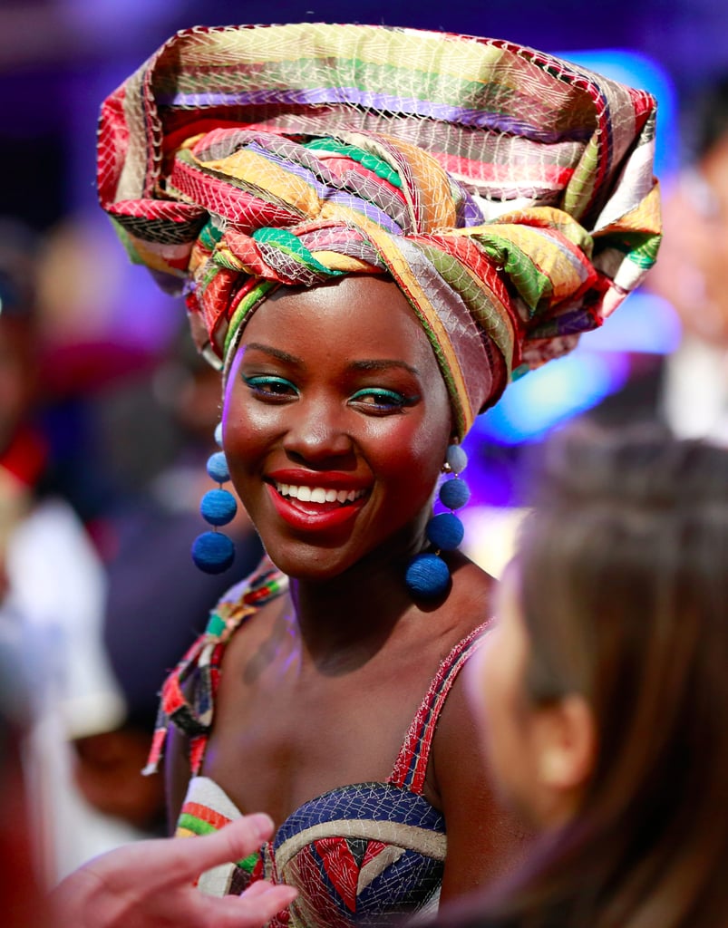 Lupita Nyong'o's Queen of Katwe Red Carpet Style