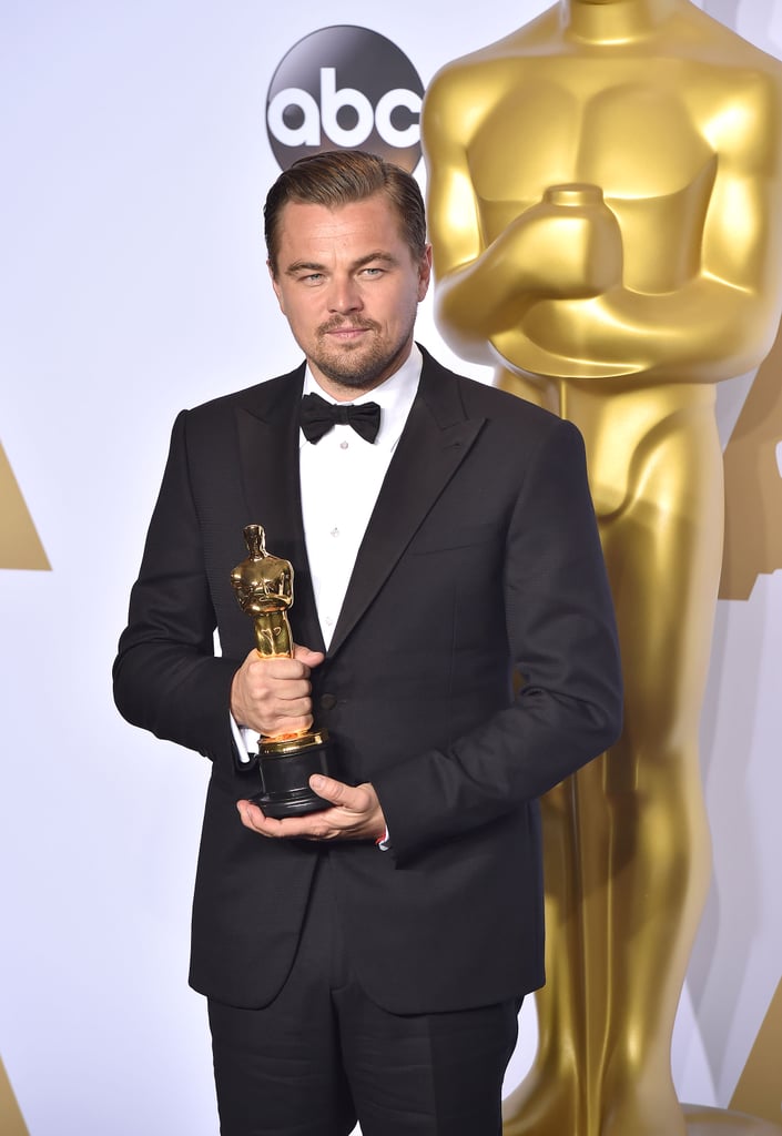 "I Just Won My First Oscar" Leo