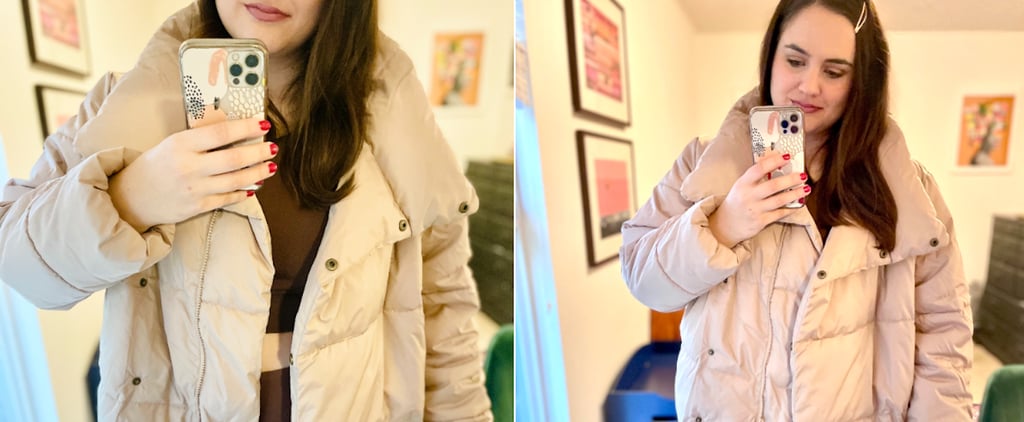 Old Navy Double-Breasted Puffer Jacket Editor Review