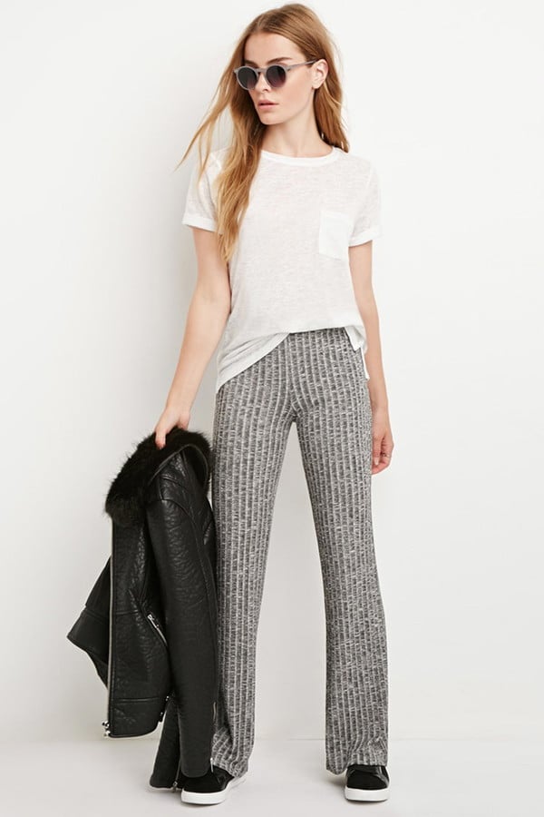 Ribbed Knit Flared Pants ($20 