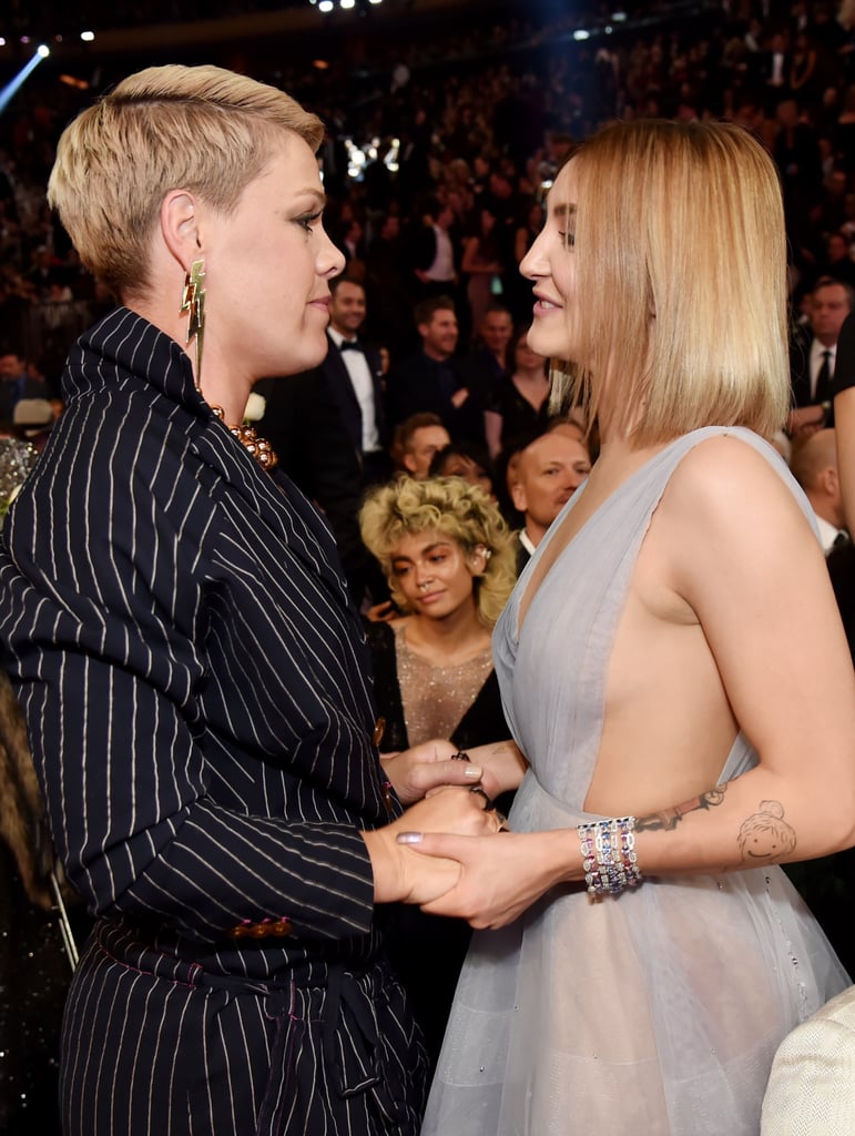 Pictured: Pink and Julia Michaels