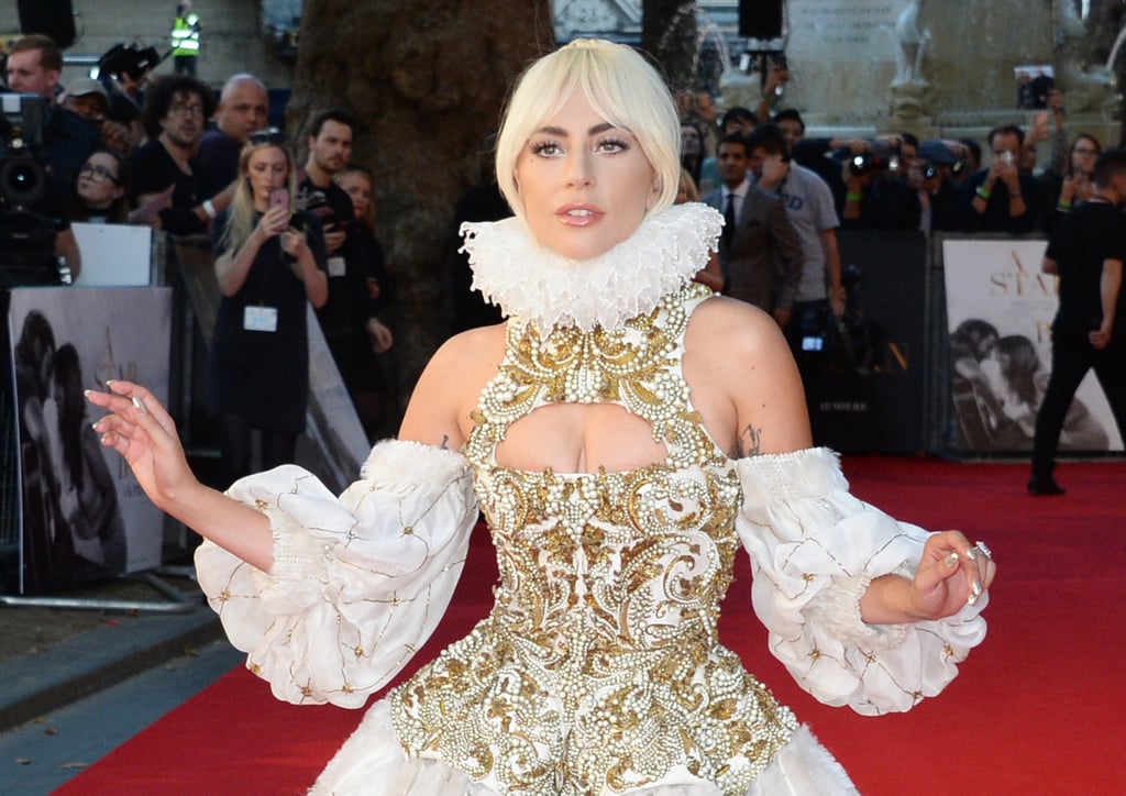 Lady Gaga Alexander McQueen Dress A Star Is Born Premiere | POPSUGAR ...