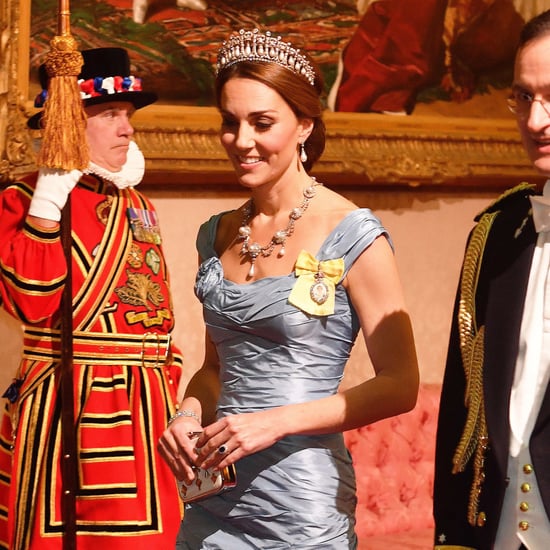 Kate Middleton Alexander McQueen Dress State Banquet 2018