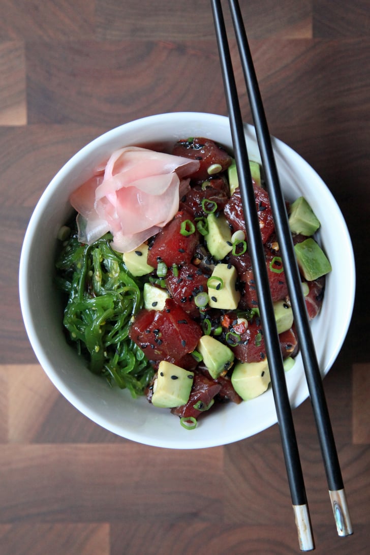 Tuna Poke Bowl With Avocado | Hawaiian Recipes | POPSUGAR Food Photo 3