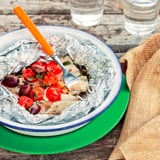 Foil-Wrapped Fish Fillets With Tomatoes, Olives, and Herbs