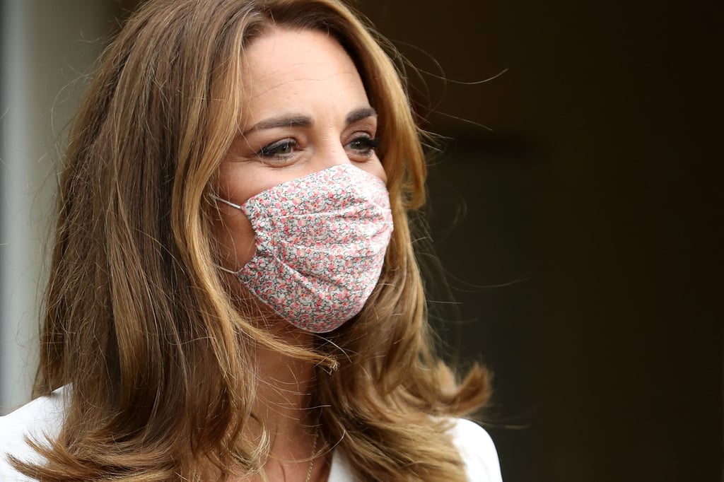 Kate Middleton's Floral Amaia Face Mask August 2020