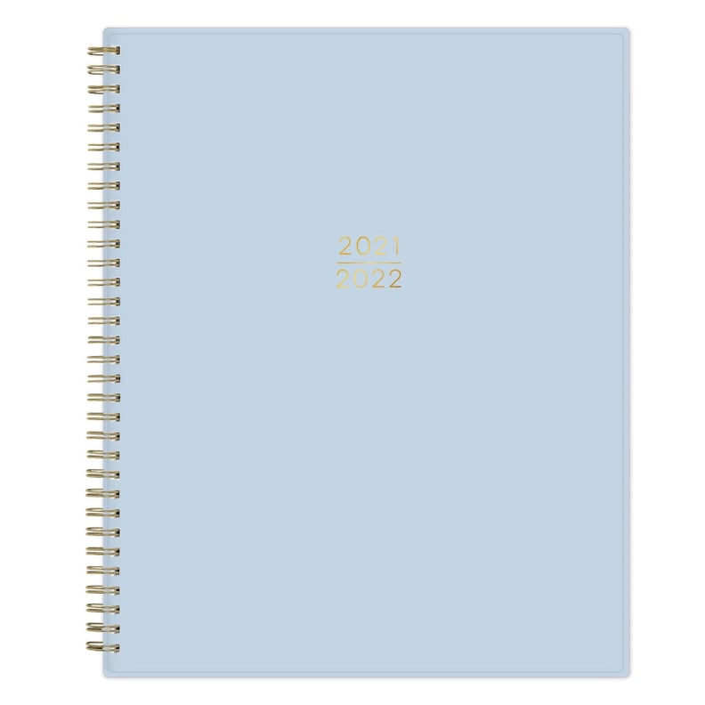For a Calming Pastel Blue: Kelly Ventura 2021-22 Academic Planner in Powder Blue