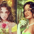 Your Favorite Celebrities Are Reimagined as Disney Princesses in This Stunning Art