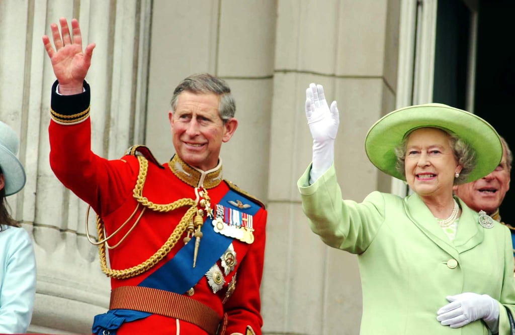 Pictured: Prince Charles and Queen Elizabeth II.