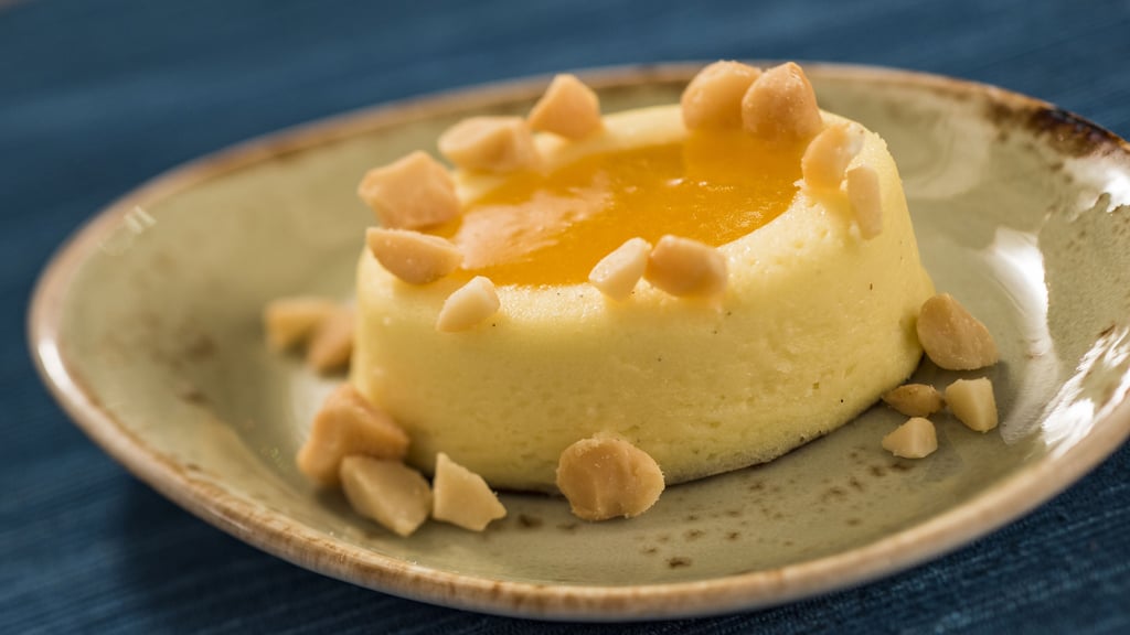 Hawaii: Passion Fruit Cheesecake With Toasted Macadamia Nuts