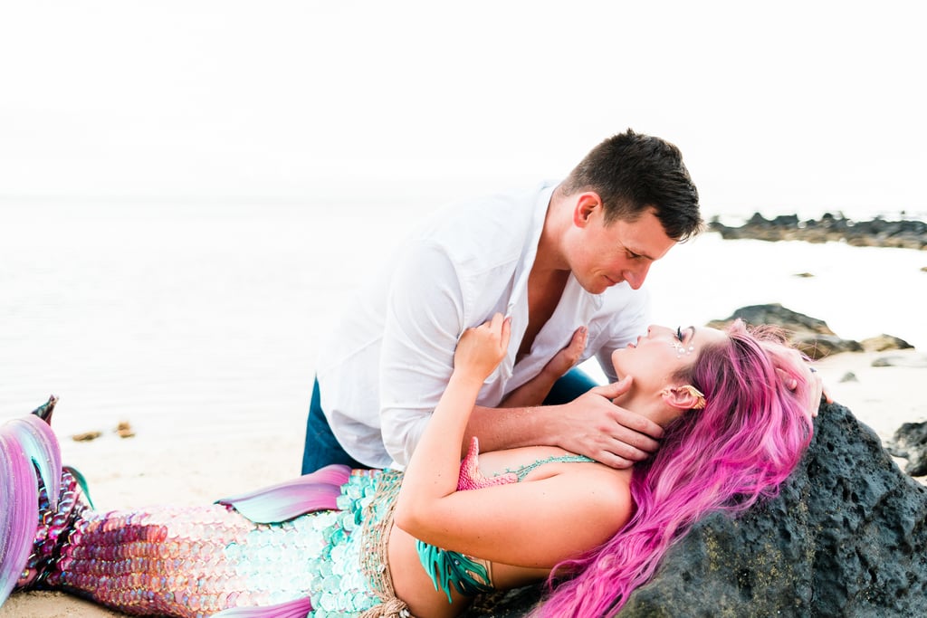 A Couple's Sexy Mermaid-Themed Photo Shoot