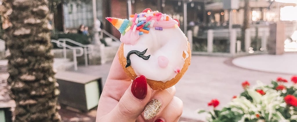 Unicorn Mini Doughnuts at Disney Springs