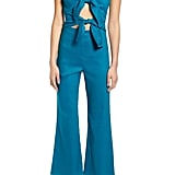 leith tie front jumpsuit
