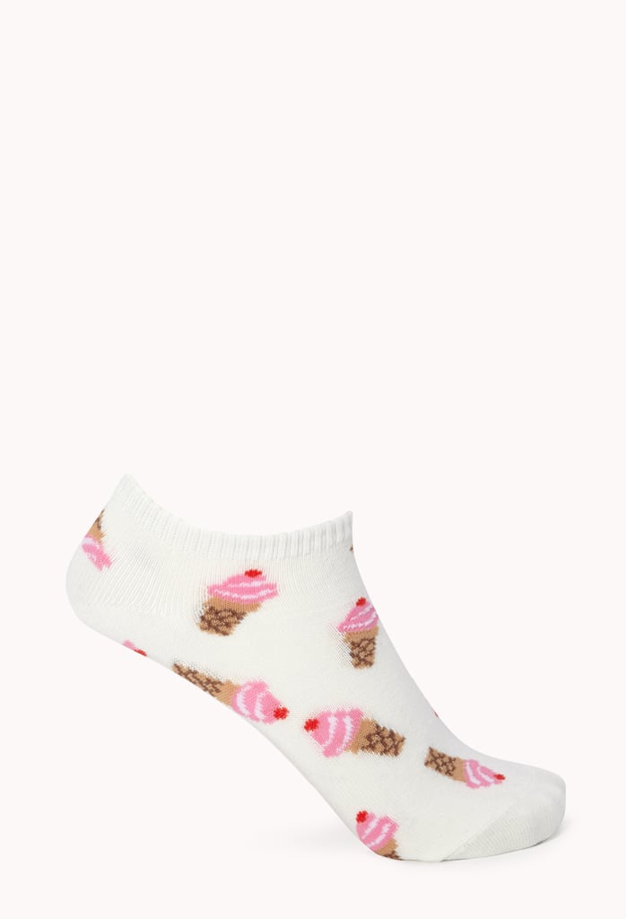 Forever 21 Ice Cream Ankle Socks