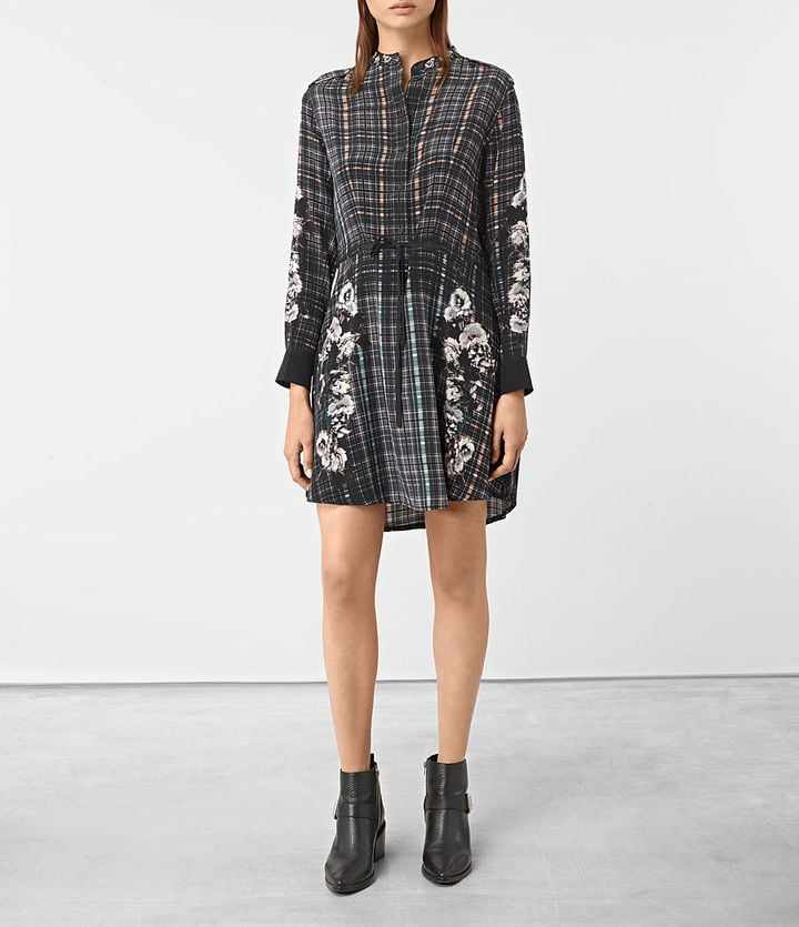 AllSaints Sanko Prairie Silk Dress ($340)