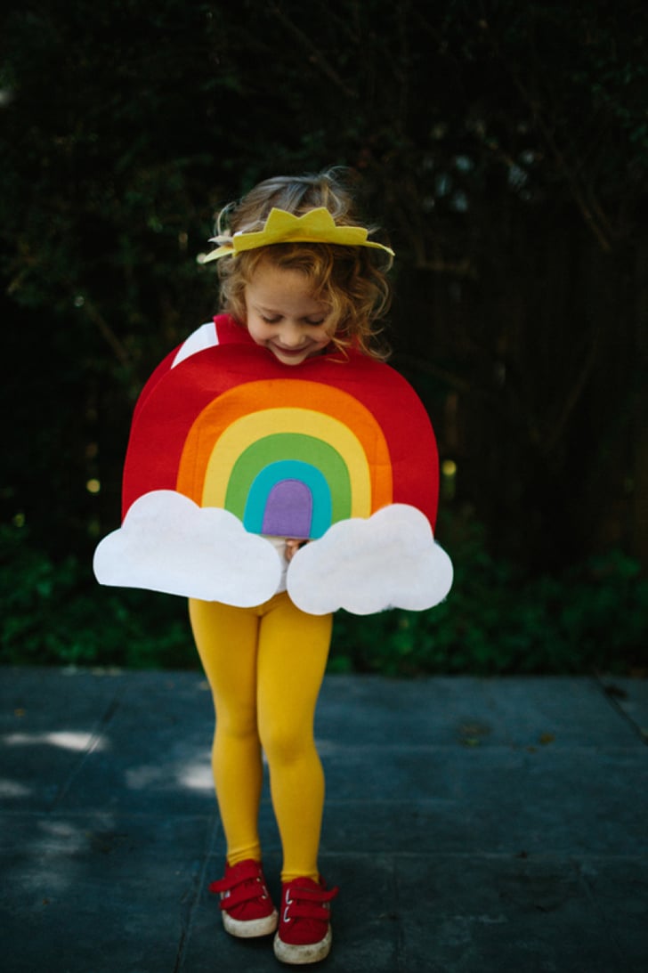 Rainbow DIY Kids' Costumes POPSUGAR Family Photo 10