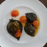 Black Ink Cappellacci Filled With Cod Black Ink Cappellacci Filled With Cod
