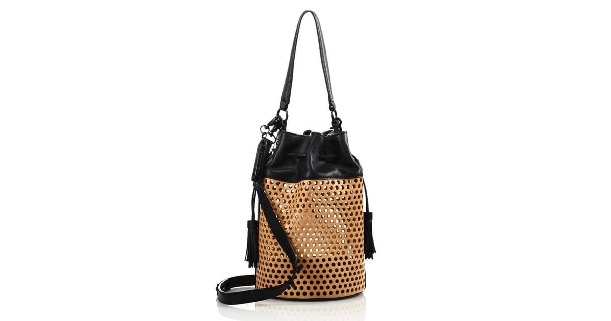Loeffler Randall Perforated Bucket Bag ($350) | Best Bucket Bags ...