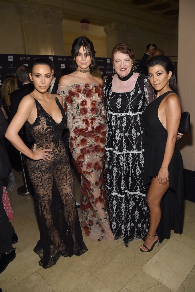 The Kardashian-Jenners at Harper's Bazaar Icons Event 2016