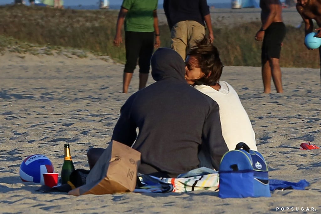 Jamie Foxx and Katie Holmes on the Beach in LA August 2018