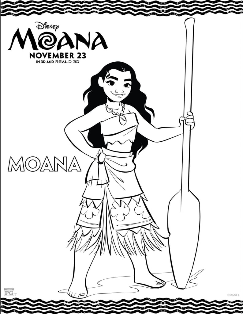 Download Moana Printable Coloring Sheet | Disney's Printable Moana ...