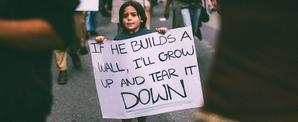 Young Protestor's Mexico Wall Sign Viral Photo