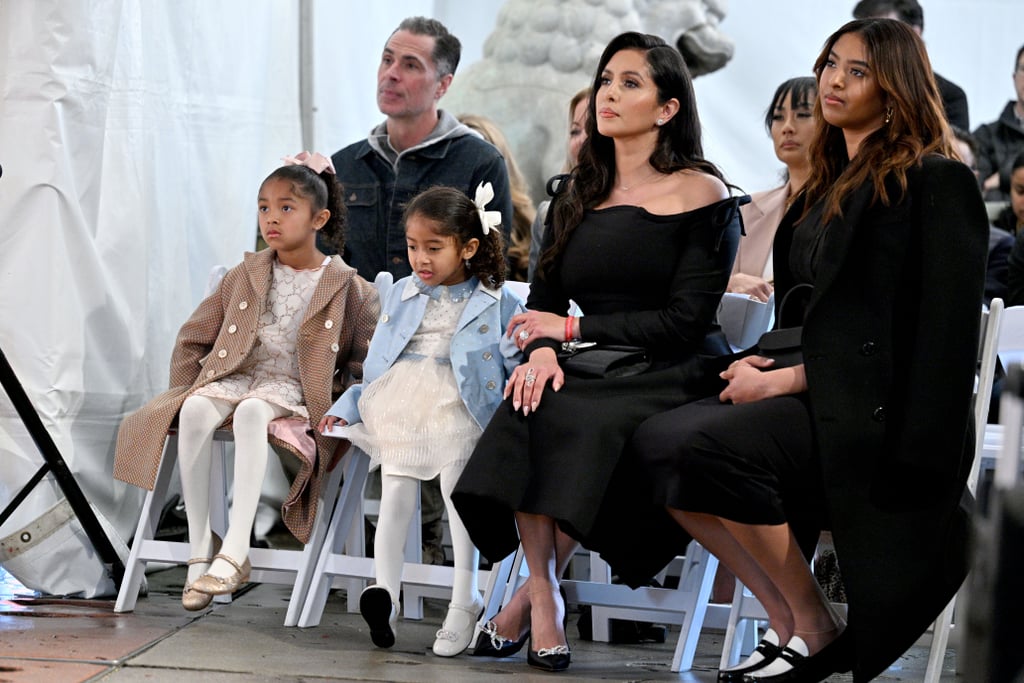 Vanessa Bryant and Daughters at Kobe Bryant's LA Ceremony