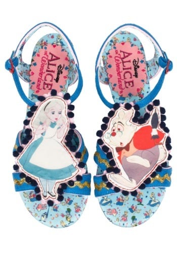 Irregular Choice Alice in Wonderland Time Is Ticking Women's Flats