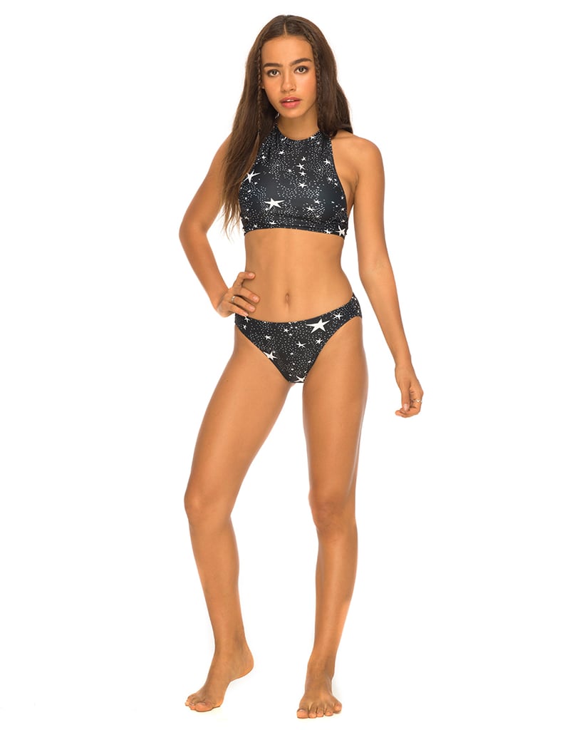 Stars Above Bikini Top in Cher Star Black by Motel ($36)