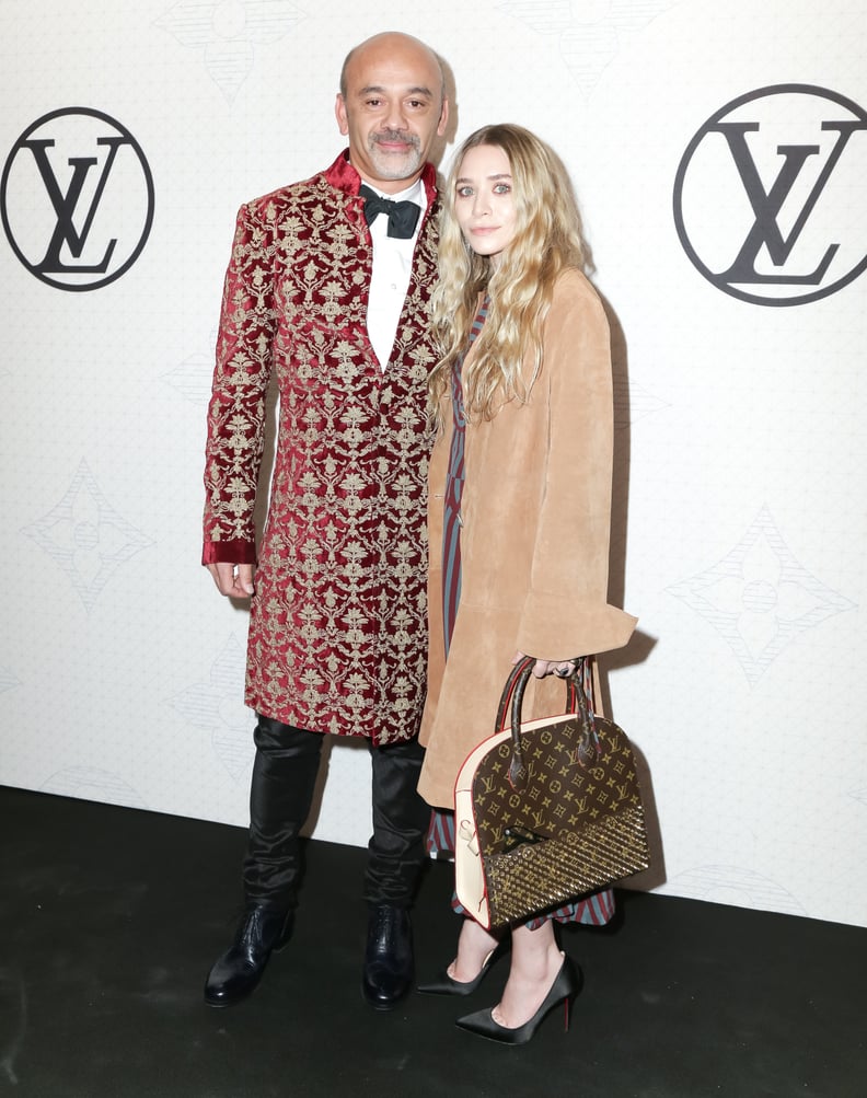 Fittingly, Ashley Was Christian Louboutin's Date For the Night