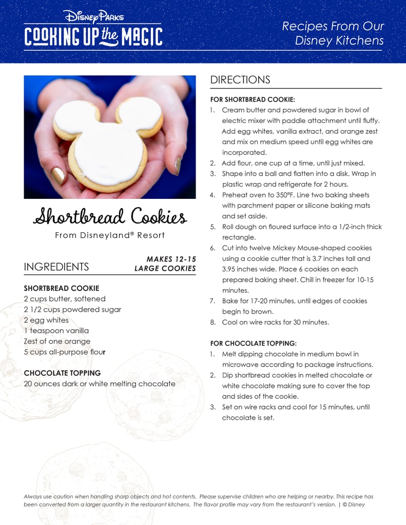 Shortbread Cookies Recipe