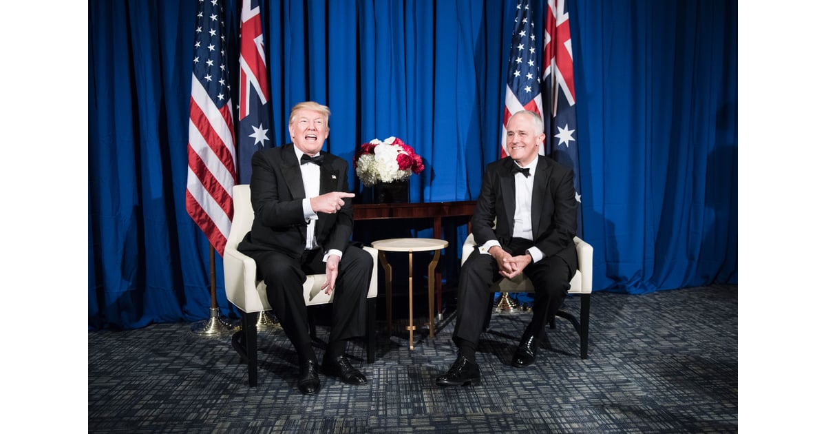 Trump And Turnbull The World S Greatest Person That Does Not Want To Let People Into The Country 6 Totally Bonkers Exchanges From Trump S Calls With Mexico And Australia Popsugar News Photo 3