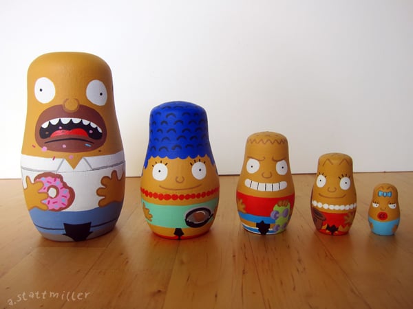 A new way to imagine The Simpsons.