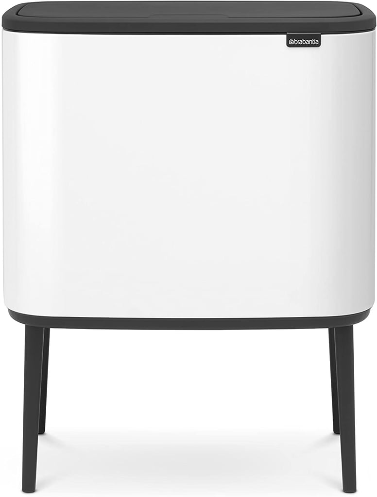 Brabantia Bo Touch Trash Can in White