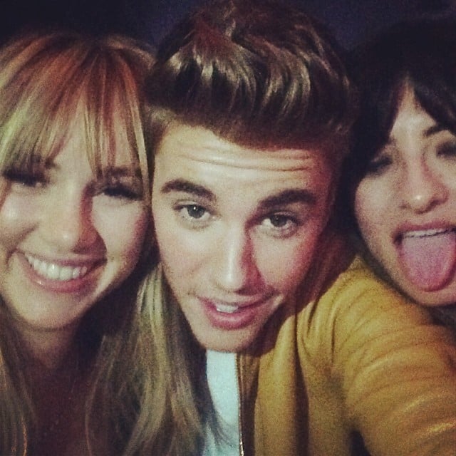 Suki Waterhouse snapped a photo with Justin Bieber.
Source: Instagram user sukiwaterhouse