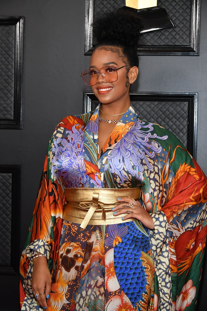 H.E.R. at the 2020 Grammys | Best Grammys Red Carpet Looks ...