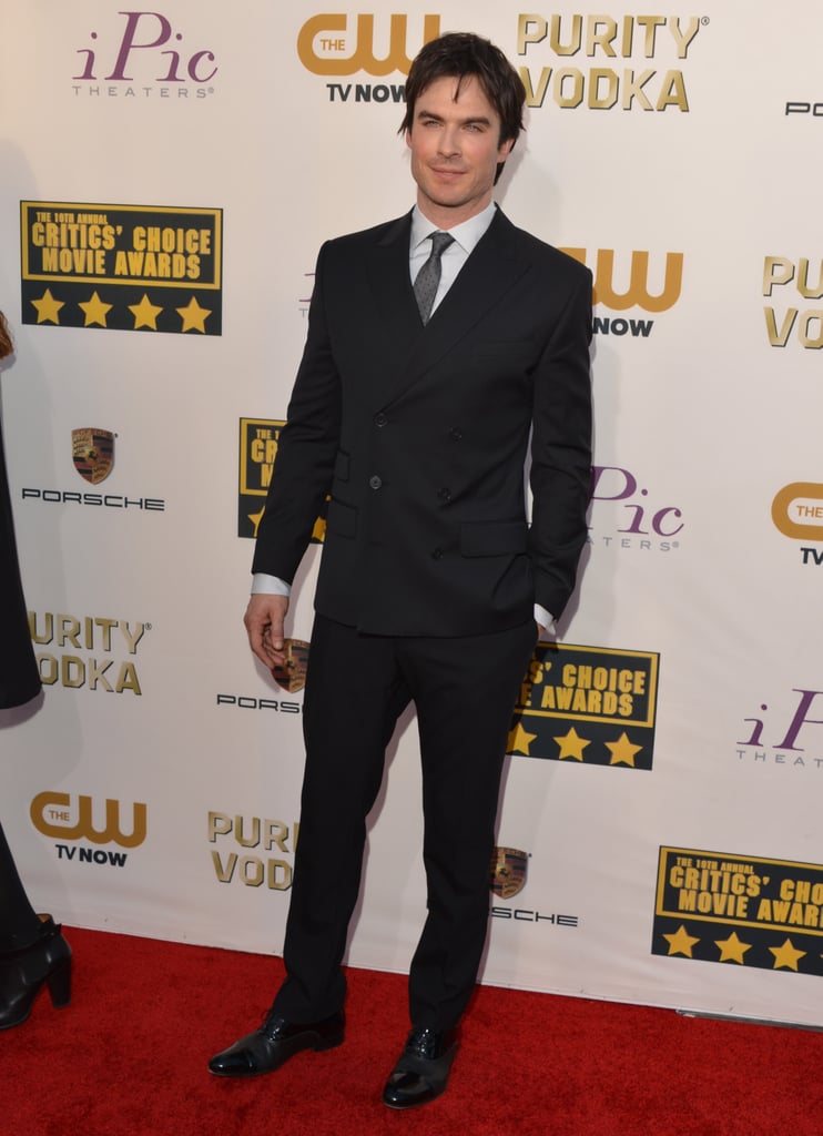 Ian Somerhalder at the Critics' Choice Awards 2014