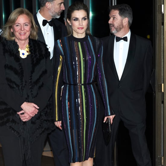 Queen Letizia's Nina Ricci Dress December 2016