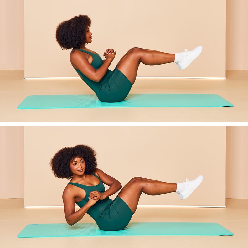 Abdominal twist deals exercise