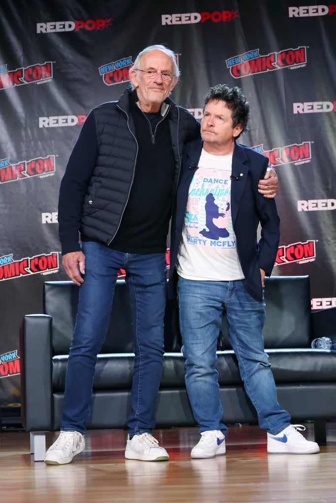 Christopher Lloyd and Michael J. Fox Reunite at Comic Con