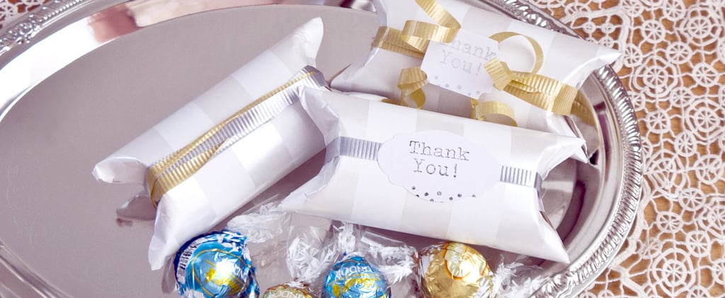 DIY Upcycled Wedding Favor Container