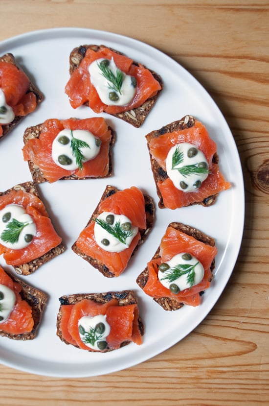 Gravlax Bites