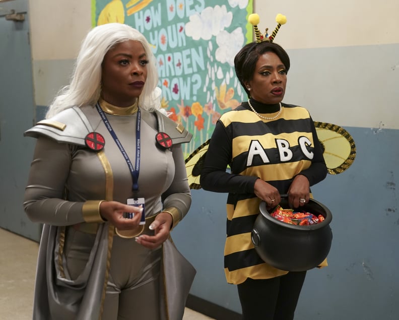 Janelle James and Sheryl Lee Ralph in "Abbott Elementary"'s Halloween Episode