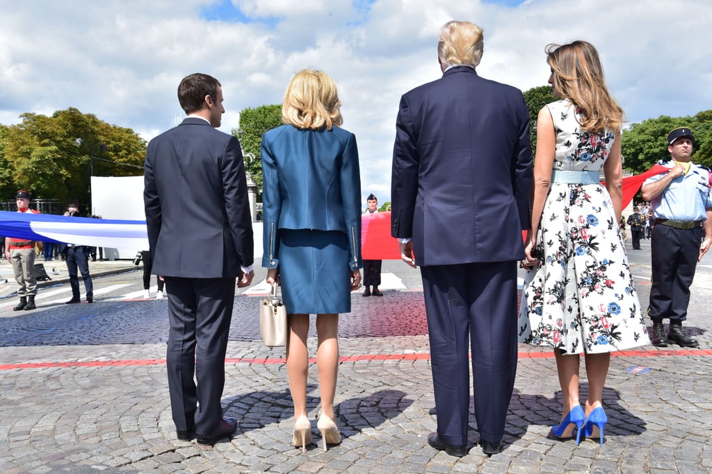 Melania Trump Valentino Dress Bastille Day 2017