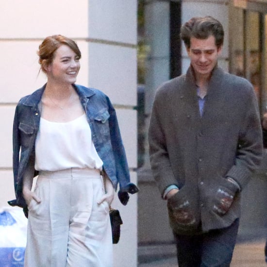 Emma Stone and Andrew Garfield Out in London August 2016