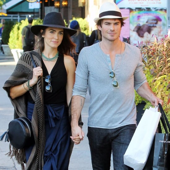 Ian Somerhalder and Nikki Reed in NYC October 2015