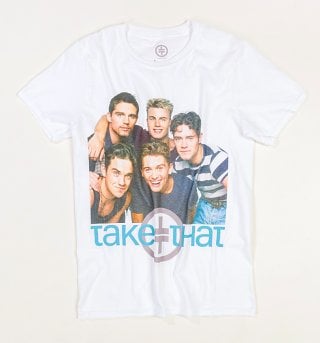 White Take That T-Shirt