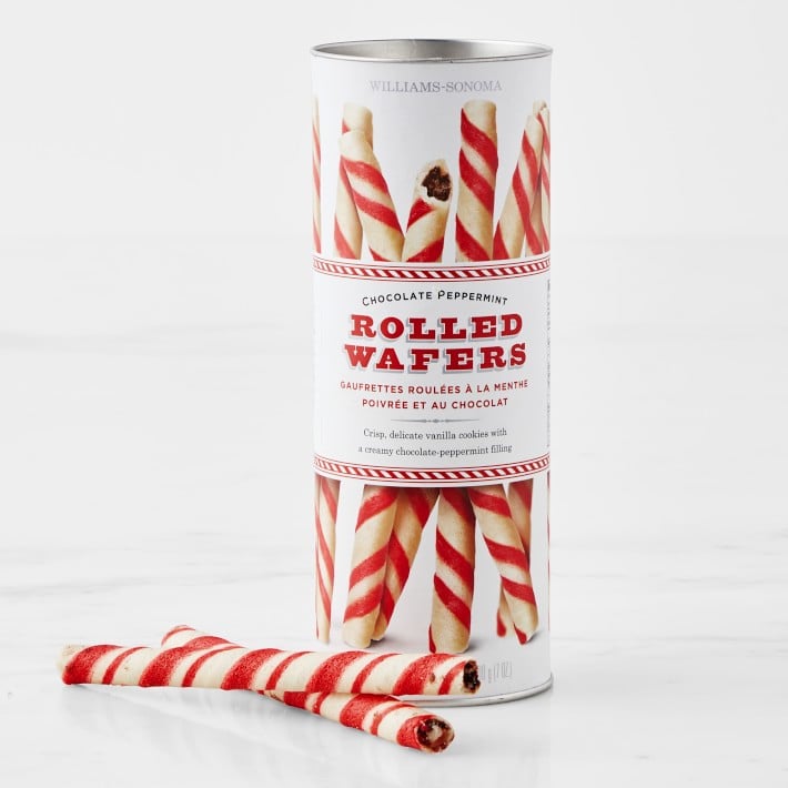 Wafer Cookies: Williams Sonoma Chocolate Peppermint Rolled Wafers
