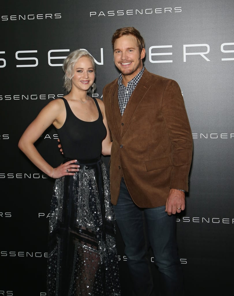 Jennifer Lawrence and Chris Pratt at CinemaCon 2016
